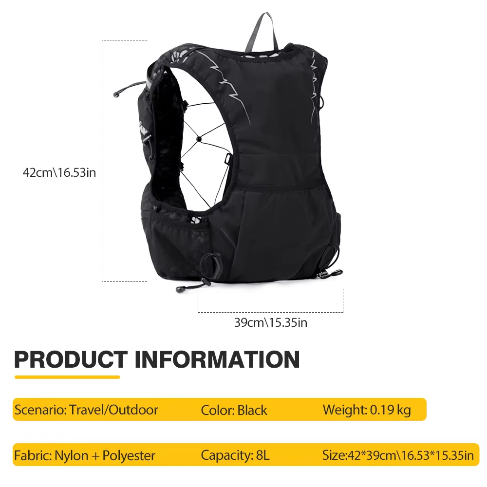 NEWBOLER Outdoor Trail Running - Cycling Commuter Backpack recension och pris