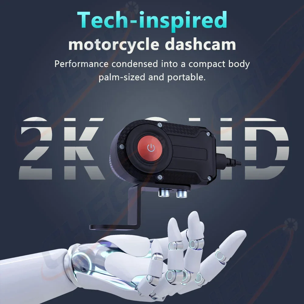 Motorcycle DVR 2K HD WiFi With - Cycling Loop recension och pris