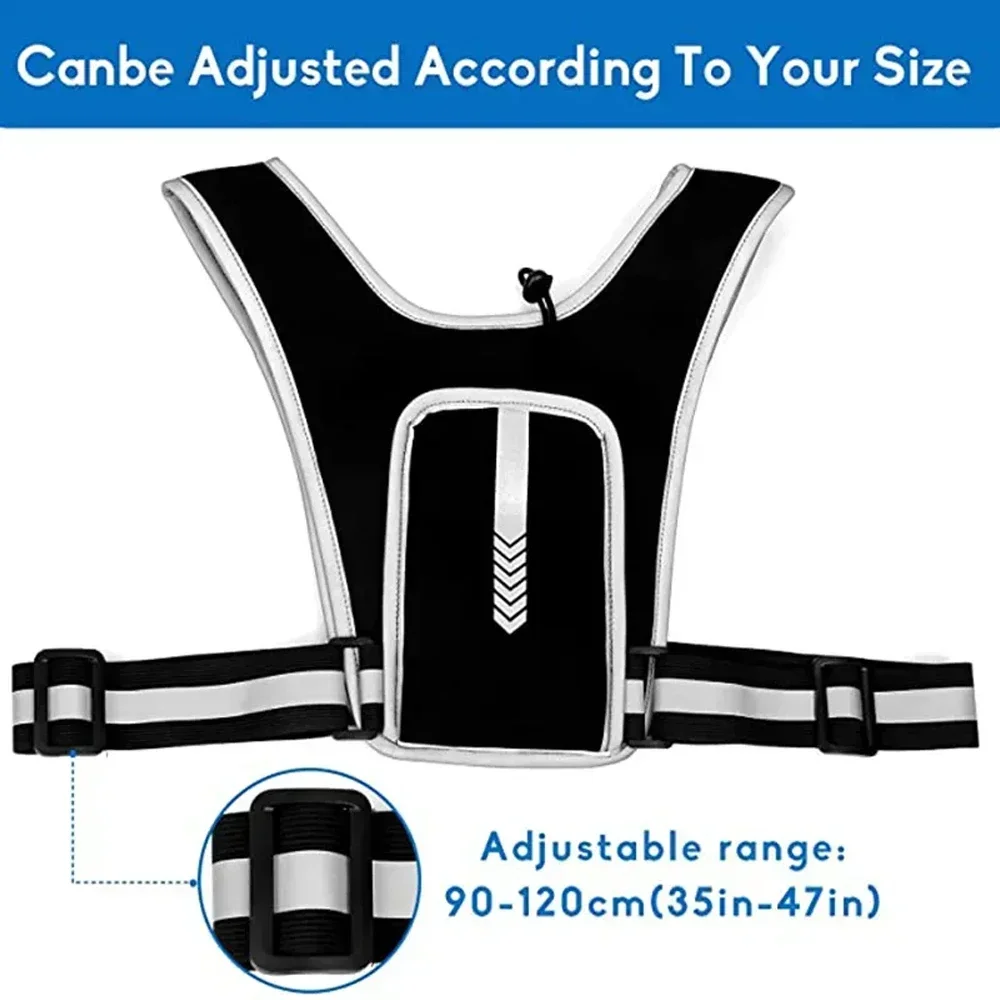 1Pcs Reflective Running Vest,  - Reflective Vest Cycling recension och pris