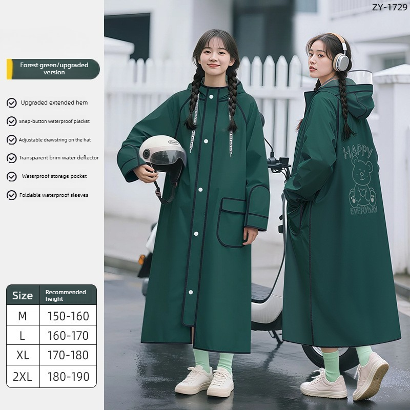 Full Body EVA Waterproof Rain  - Cycling Commute Rain recension och pris