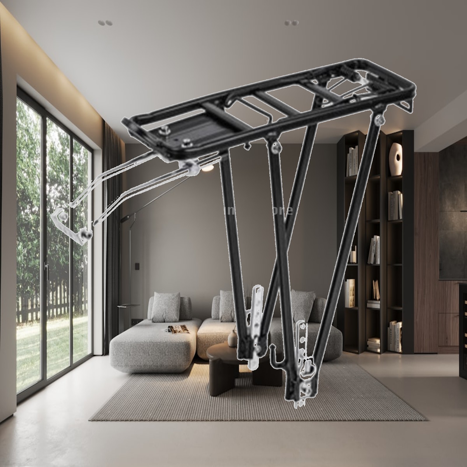 Bike Rear Luggage Carrier Heav - Cycling Commute Distance recension och pris