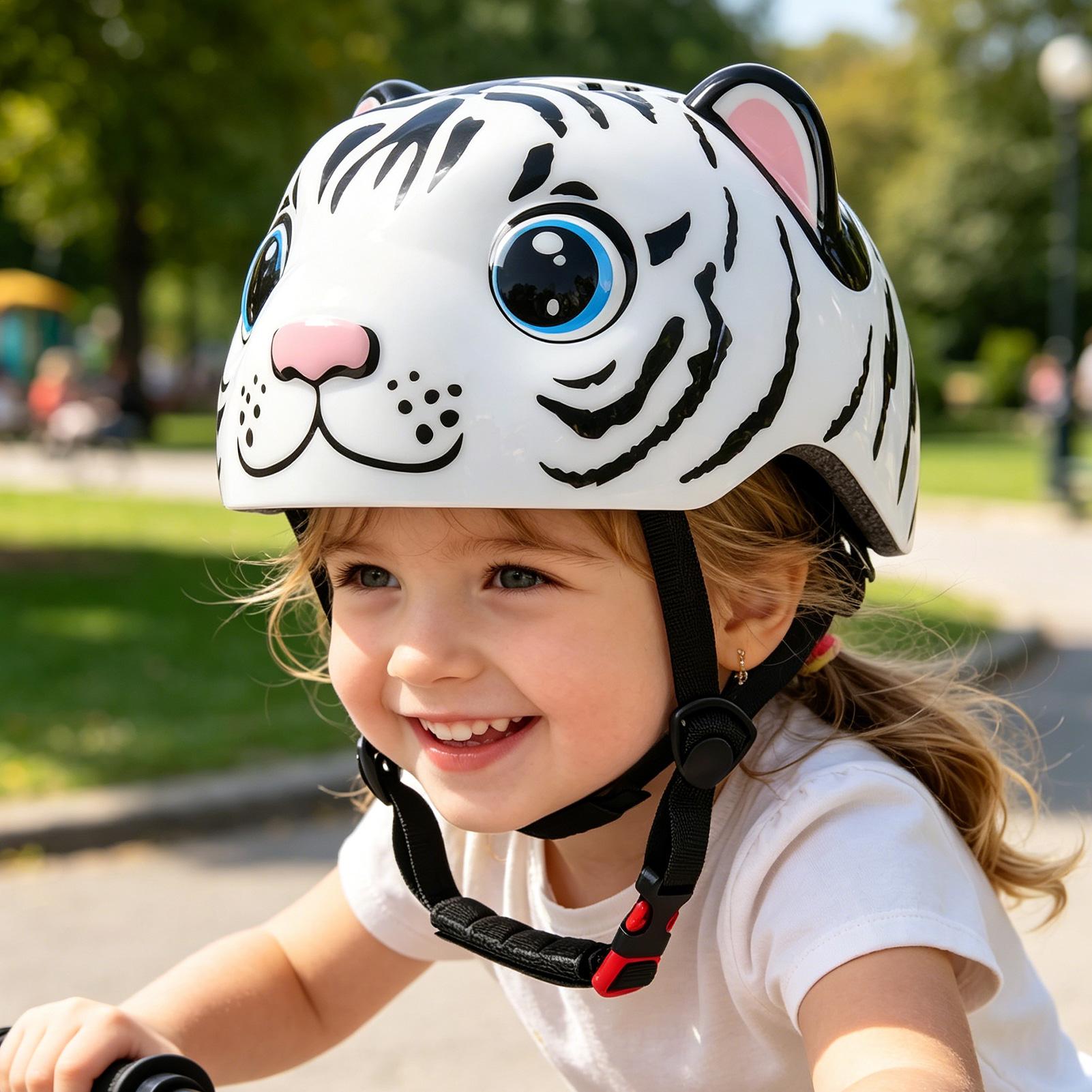 Helmet For Kids Tiger Pattern  - Commute Cycling Helmet recension och pris