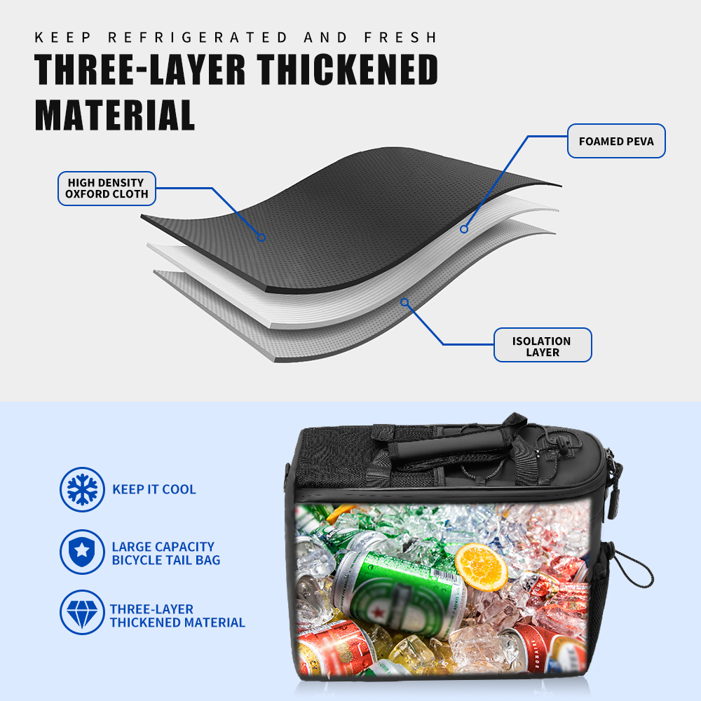 Bicycle Rear Rack Bag Waterpro - Cycling Commute Distance recension och pris