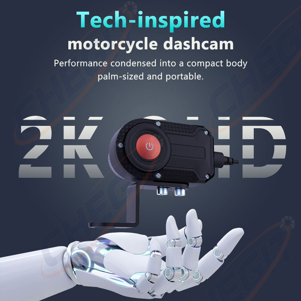 New 2K HD Motorcycle DVR Water - Cycling Loop recension och pris