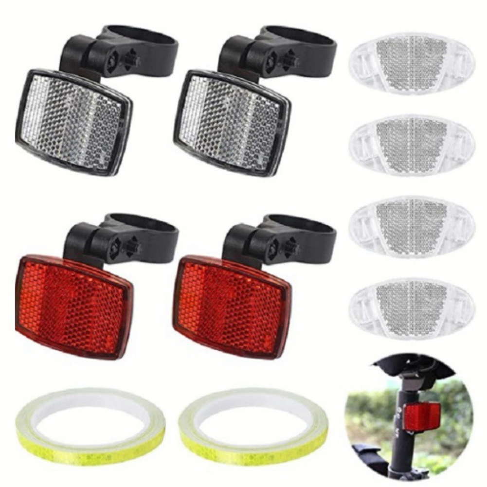 Enhance Visibility Front Rear  - Spoke Reflector Set recension och pris