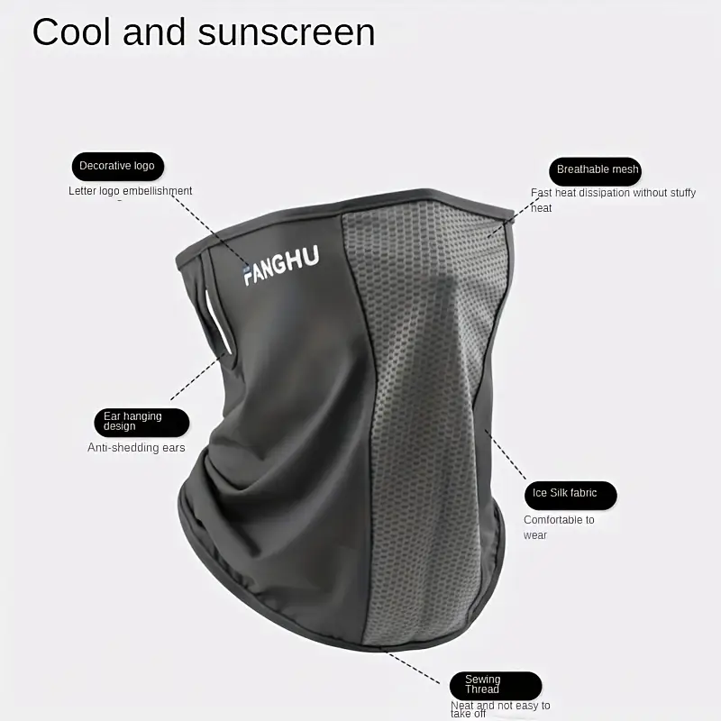 Cycling Neck Guard Mesh Breath - Cycling Loop recension och pris