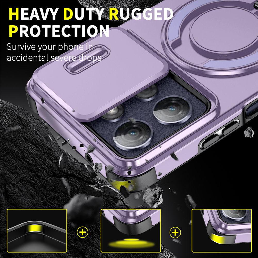 Magnetic Rugged Phone Case For - Kickstand Adjustable recension och pris