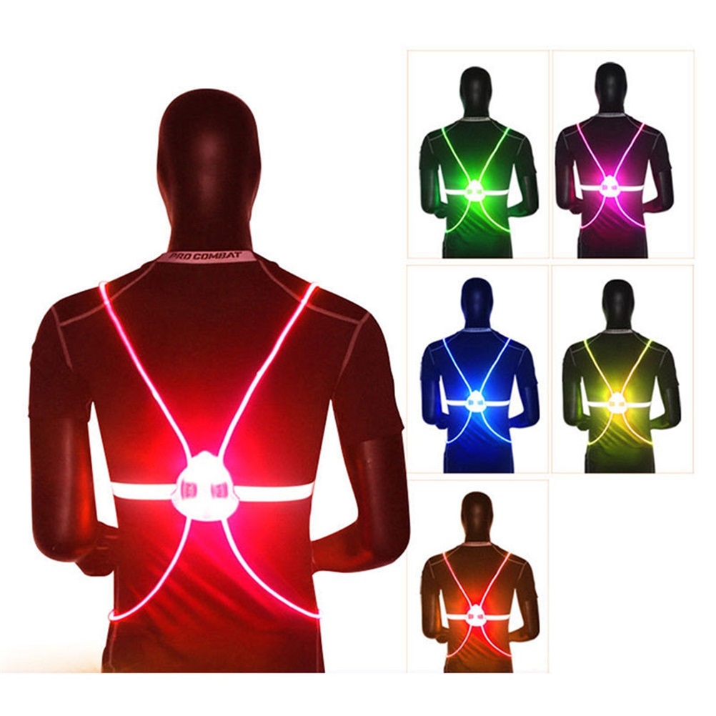 Outdoor 360 Reflective LED Fla - Reflective Vest Cycling recension och pris