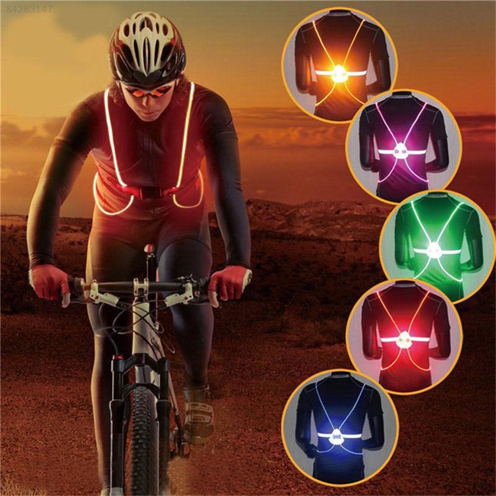 Outdoor 360 Reflective LED Fla - Reflective Vest Cycling recension och pris