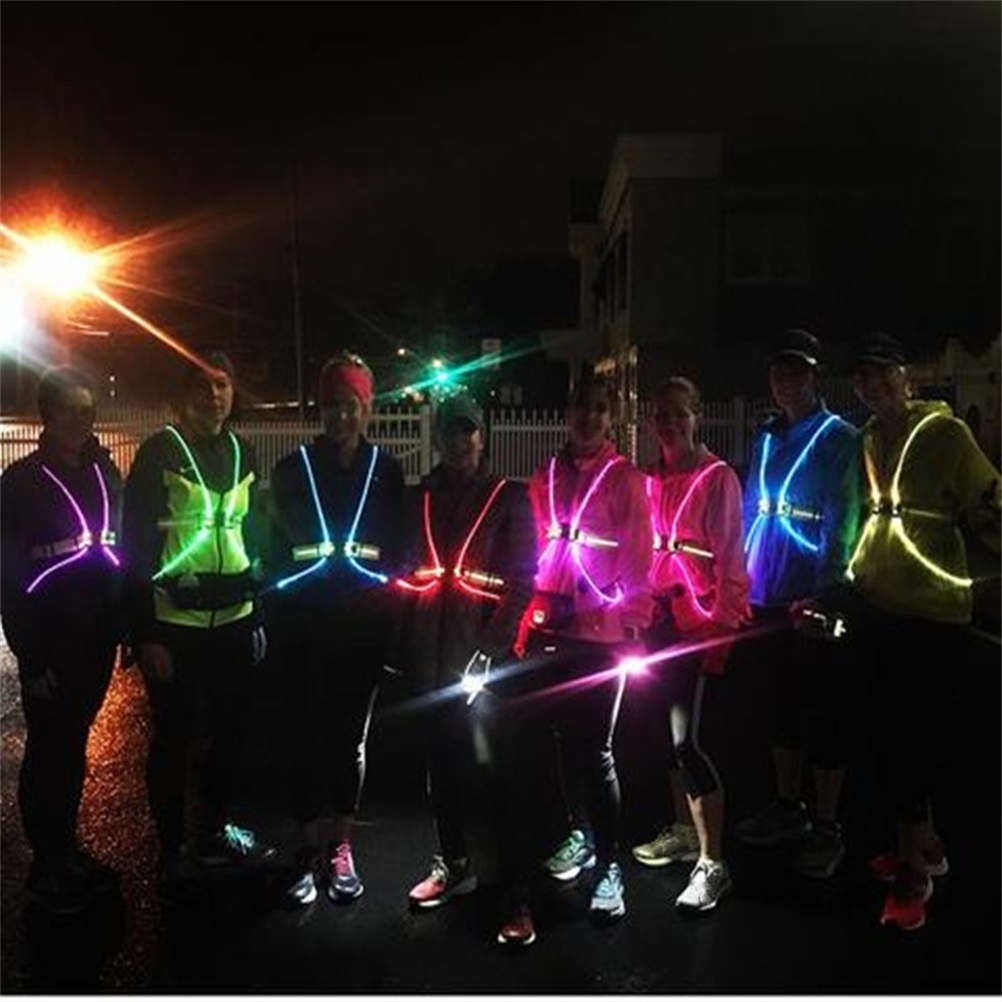 Outdoor 360 Reflective LED Fla - Reflective Vest Cycling recension och pris