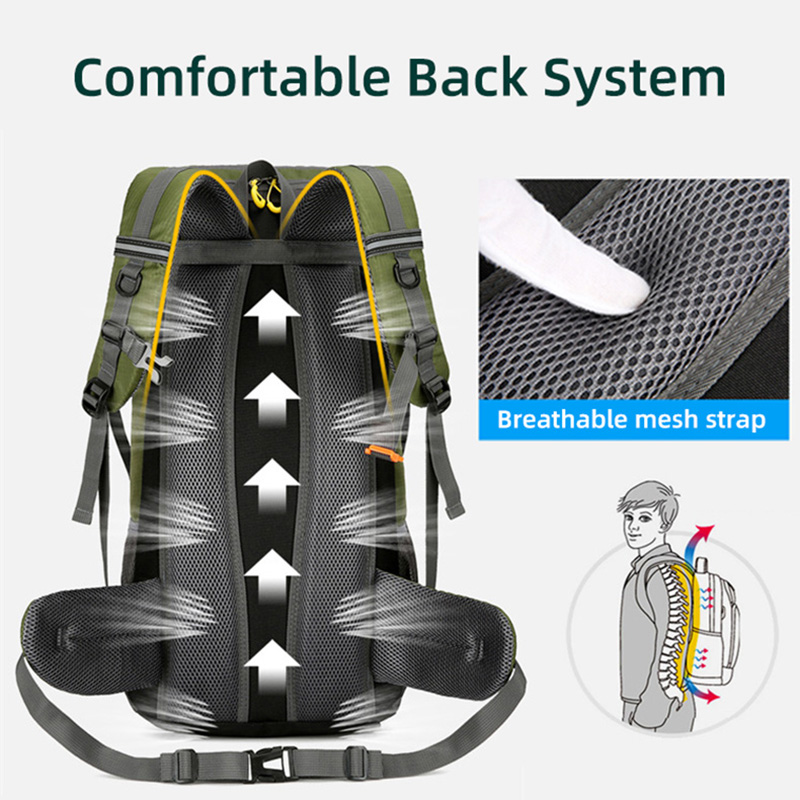 50L Travel Backpack Camping Me - Cycling Commuter Backpack recension och pris