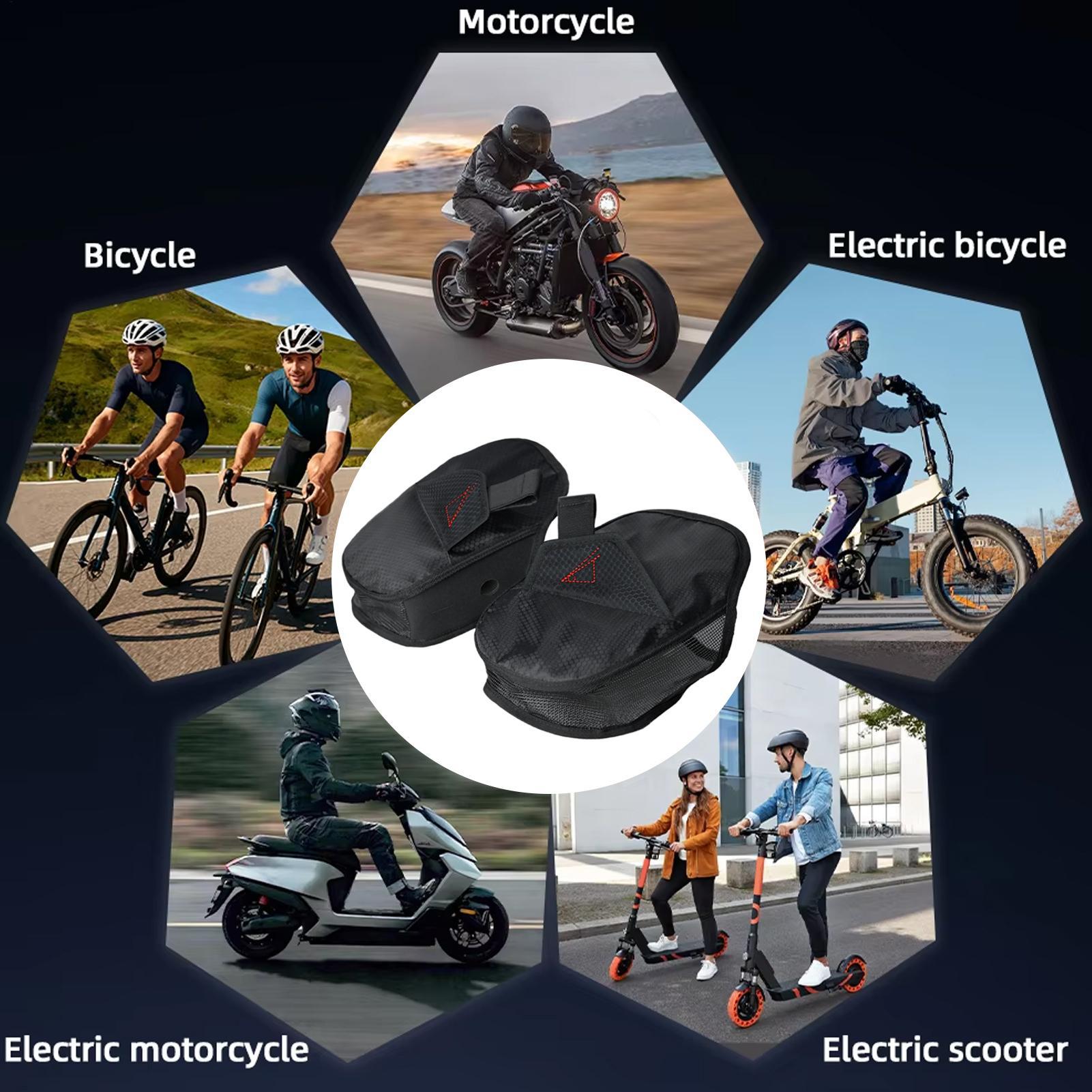 Handlebar Muffs Breathable Mes - Cycling Commute Distance recension och pris