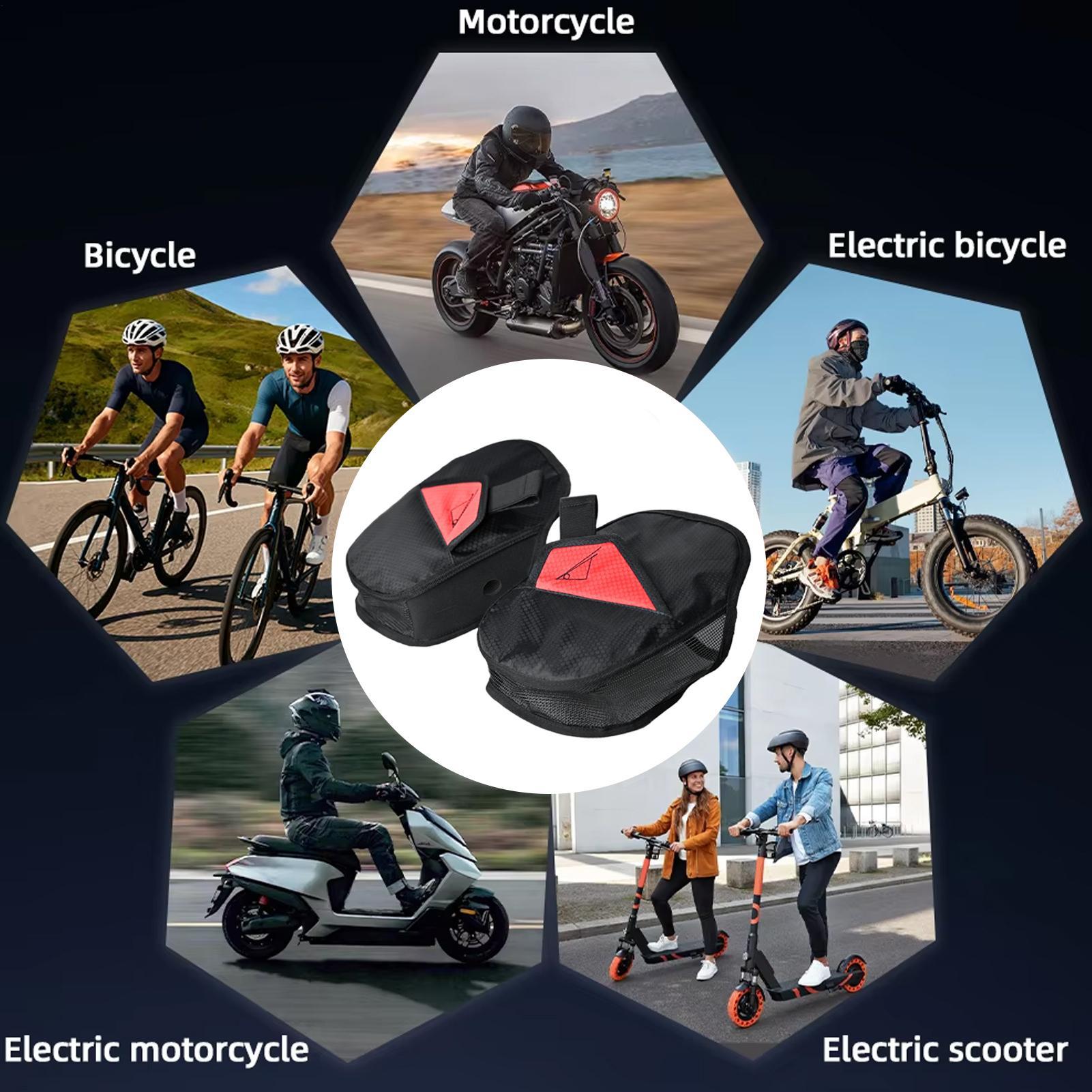 Handlebar Muffs Breathable Mes - Cycling Commute Distance recension och pris