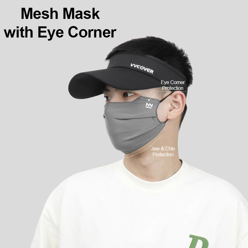 Sun Face Mask Men Cycling Fish - Cycling Loop recension och pris