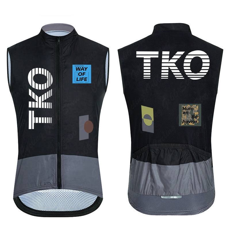 TKO Men's Windproof Waterproof - Reflective Vest Cycling recension och pris