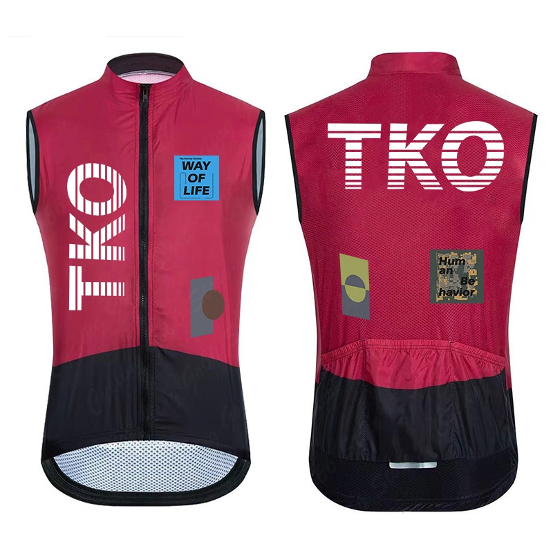 TKO Men's Windproof Waterproof - Reflective Vest Cycling recension och pris