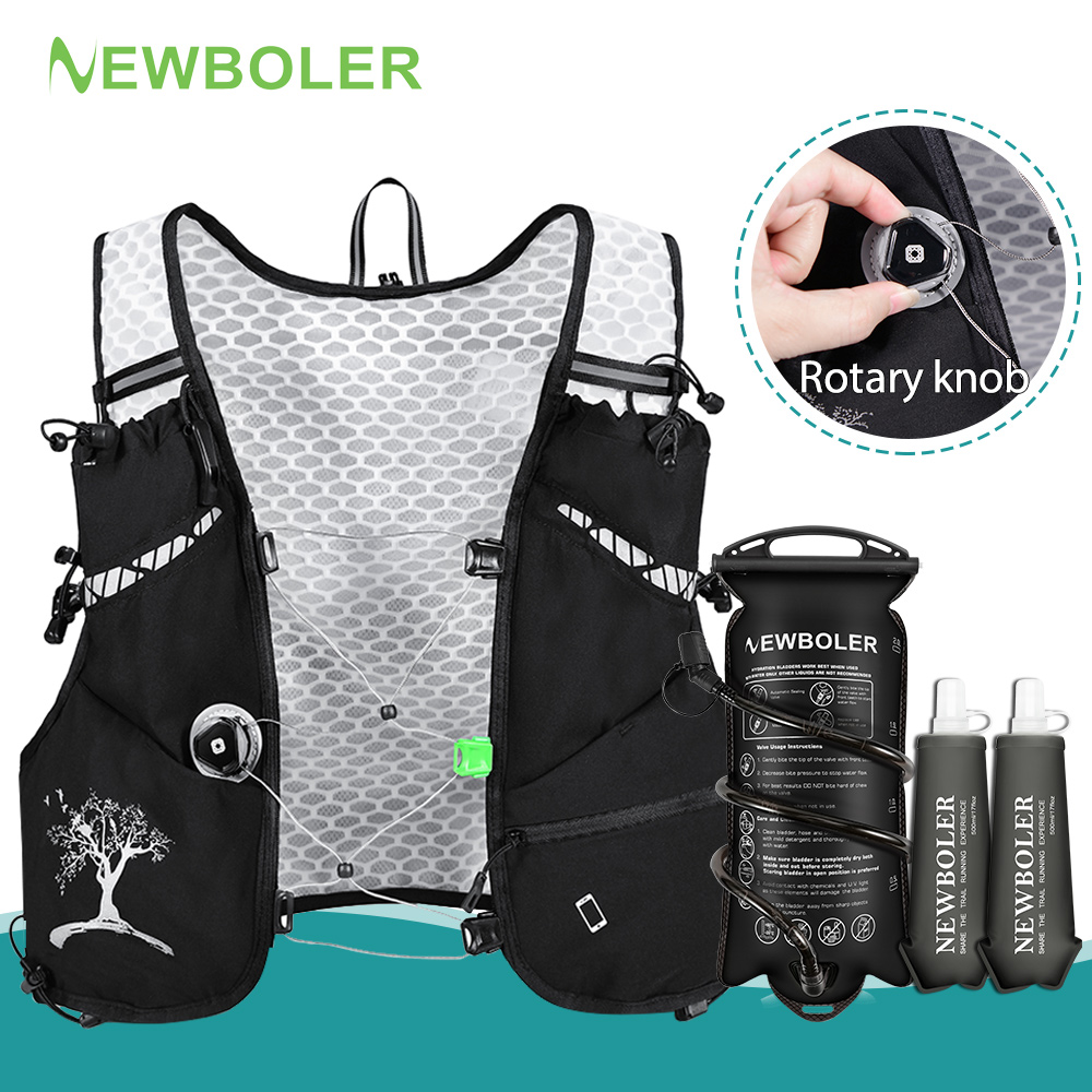 NEWBOLER 8L Outdoor Trail Runn - Cycling Commuter Backpack recension och pris