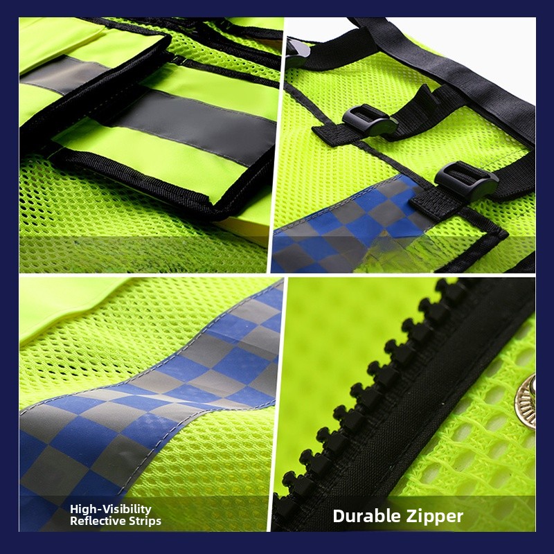 Reflective Safety Vest Multi-F - Reflective Vest Cycling recension och pris