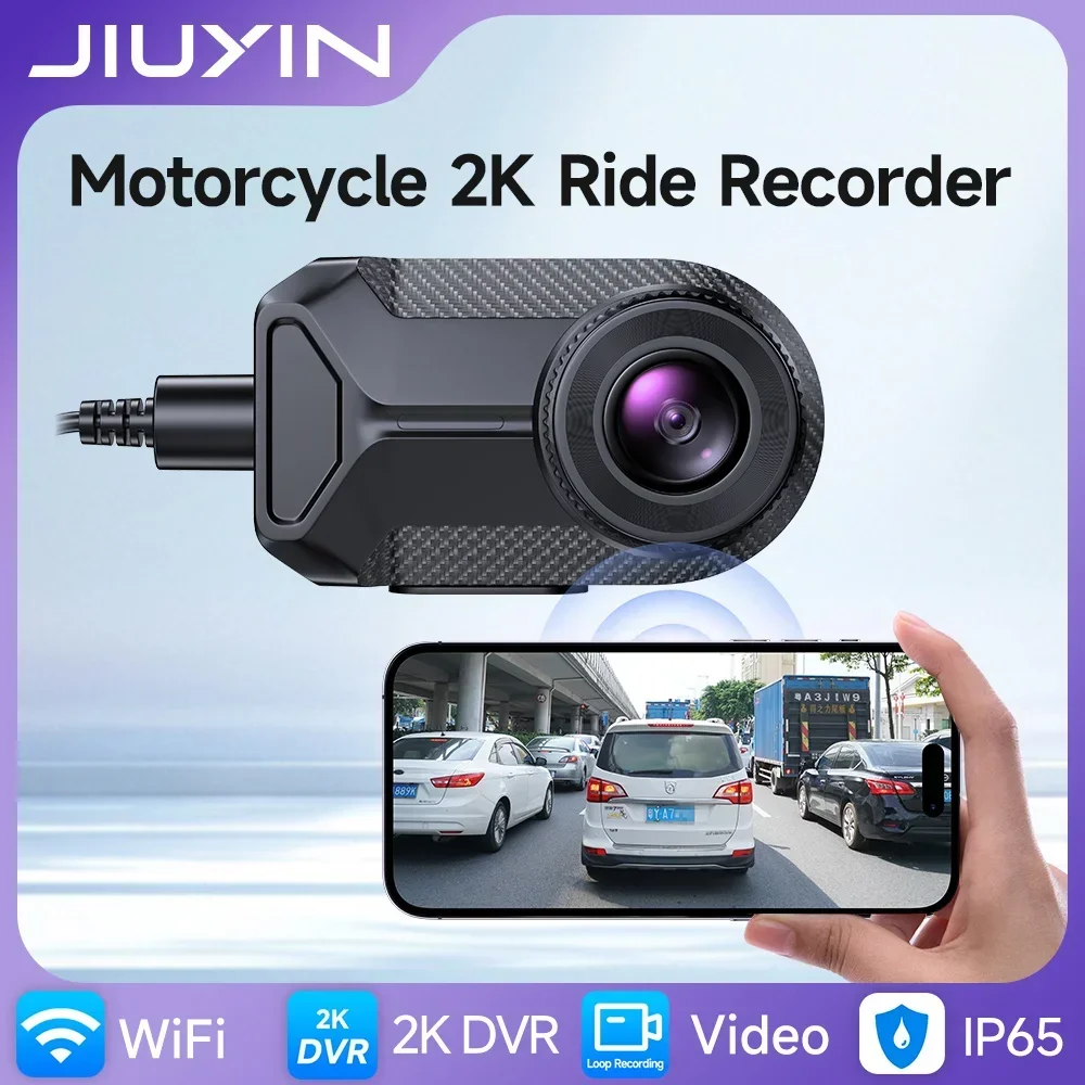 JIUYIN 2K HD WiFi Motorcycle C - Cycling Loop recension och pris