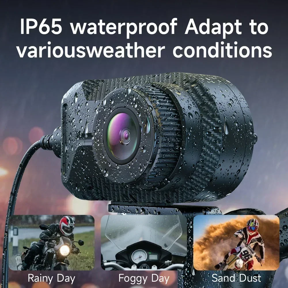 JIUYIN 2K HD WiFi Motorcycle C - Cycling Loop recension och pris