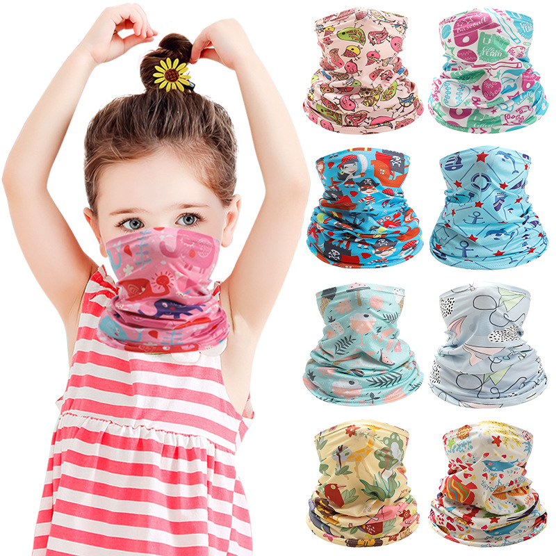 Kids Neck Cover Cute Ice Silk  - Cycling Loop recension och pris