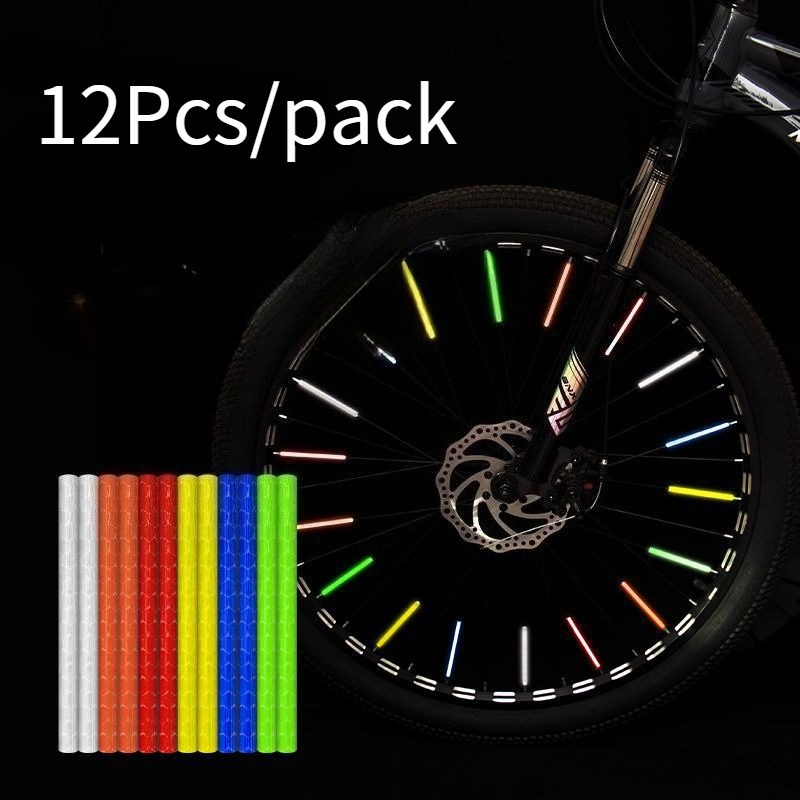 12Pcs/Set Bicycle Spoke Reflec - Spoke Reflector Set recension och pris
