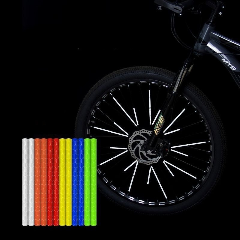 12Pcs/Set Bicycle Spoke Reflec - Spoke Reflector Set recension och pris