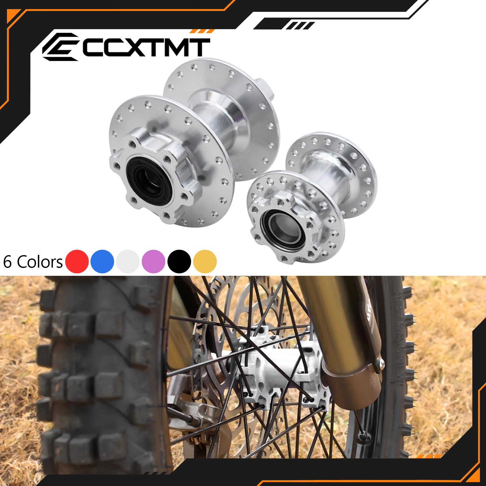 Motorcycle Electric Bike CNC F - Dynamo Hub Front recension och pris